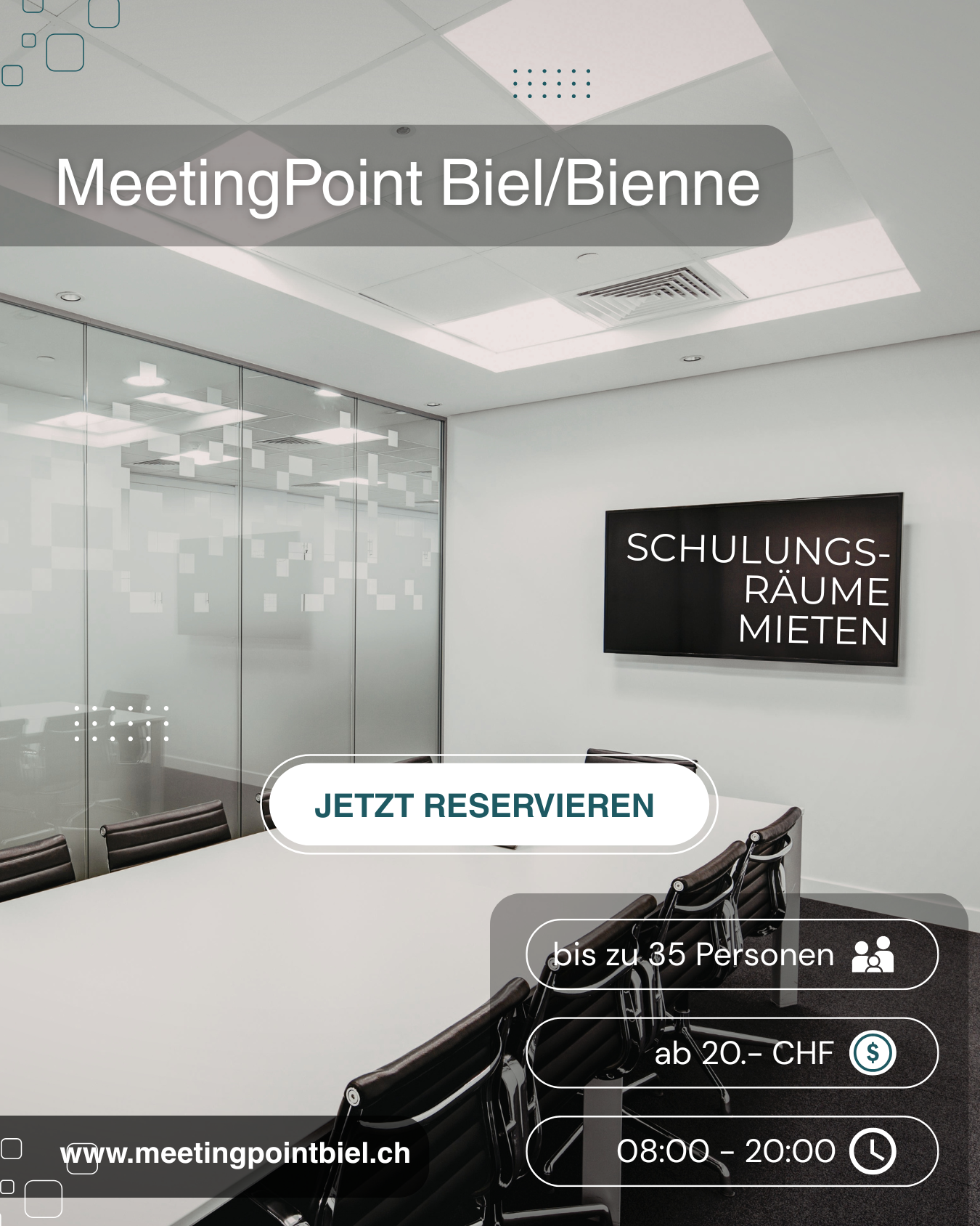 Schulungsraum mieten